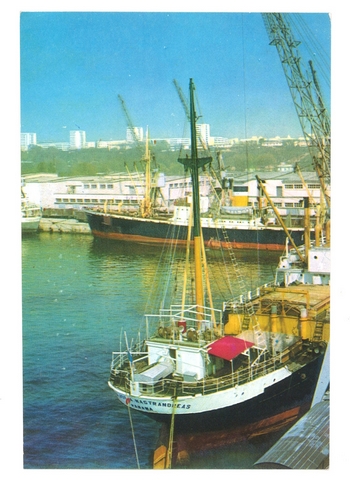 1935-1 - Constanta. Vedere din port